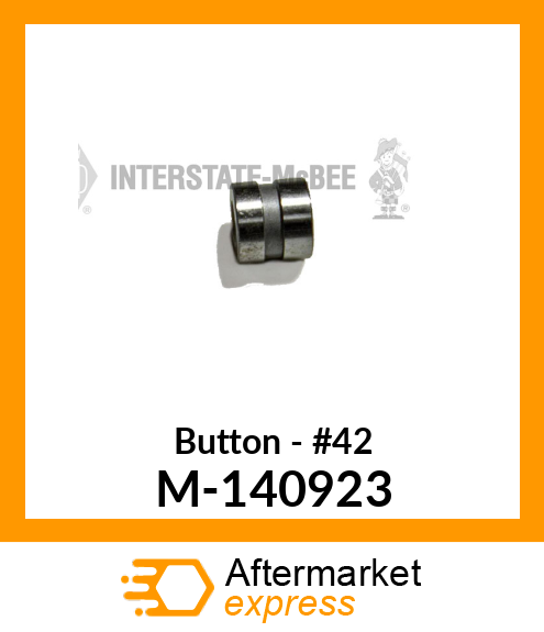 Button - #42 M-140923