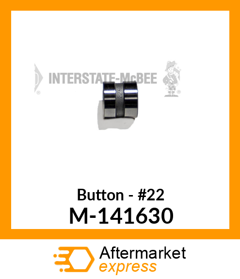 Button - #22 M-141630