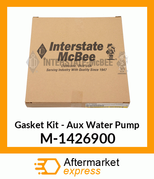 Gasket Set - Aux Water Pump M-1426900