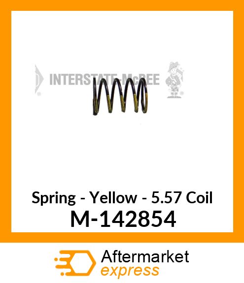 Spring - Yellow - 5.57 Coil M-142854