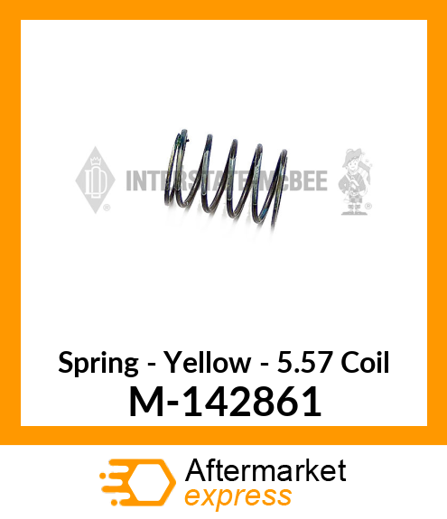 Spring - Yellow - 5.57 Coil M-142861