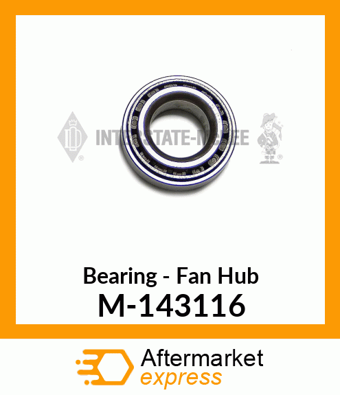 Bearing - Fan Hub M-143116