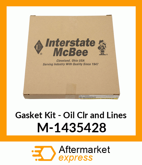 Gasket Set - Oil Cooler&Lines M-1435428