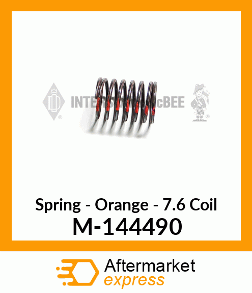 Spring - Orange - 7.6 Coil M-144490