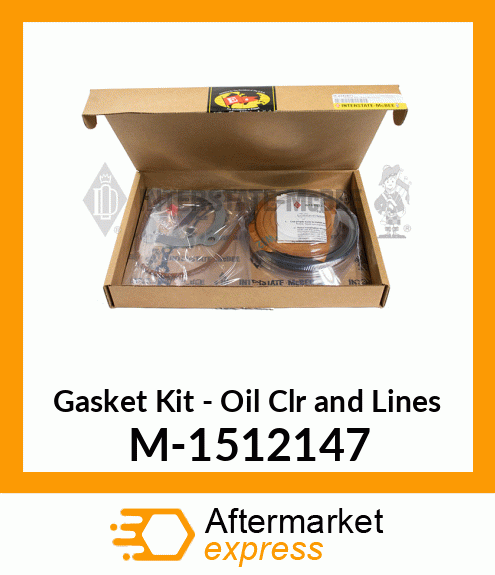 Gasket Set - Oil Cooler&Lines M-1512147