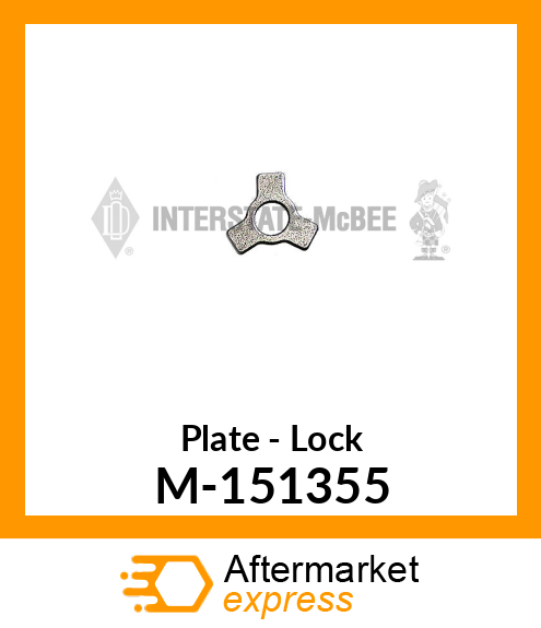 Plate - Lock M-151355