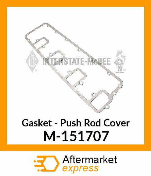 Gasket - Push Rod Cover M-151707