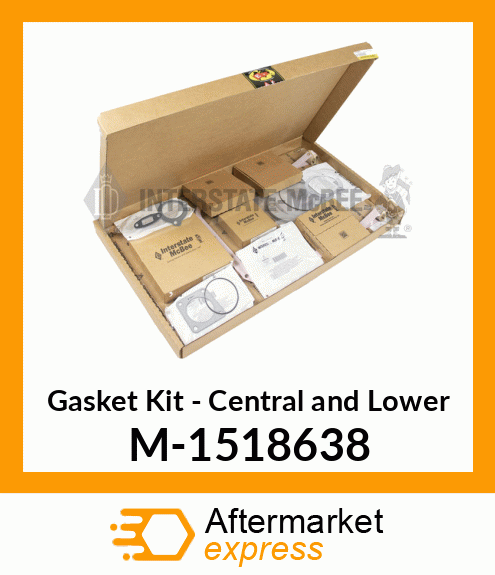 Gasket Set - Central & Lower M-1518638