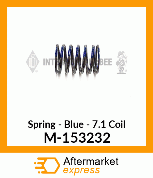 Spring - Blue - 7.1 Coil M-153232