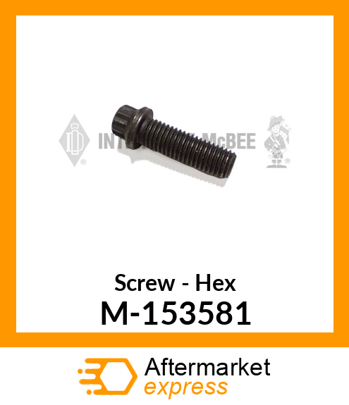 Screw - Hex M-153581