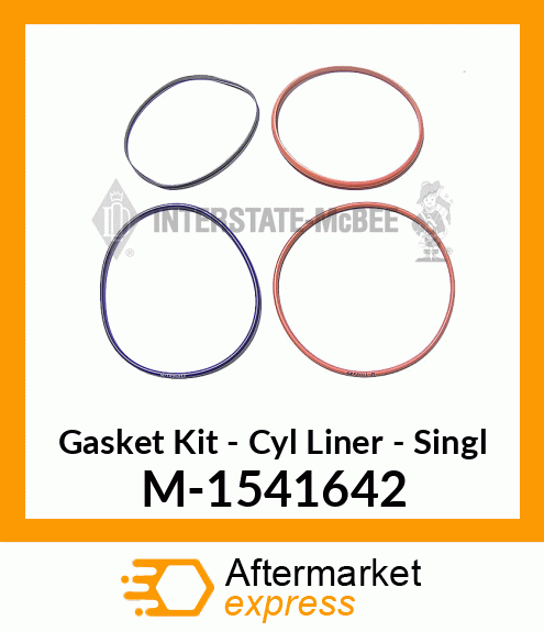 Gasket Set - Single CYL Liner M-1541642