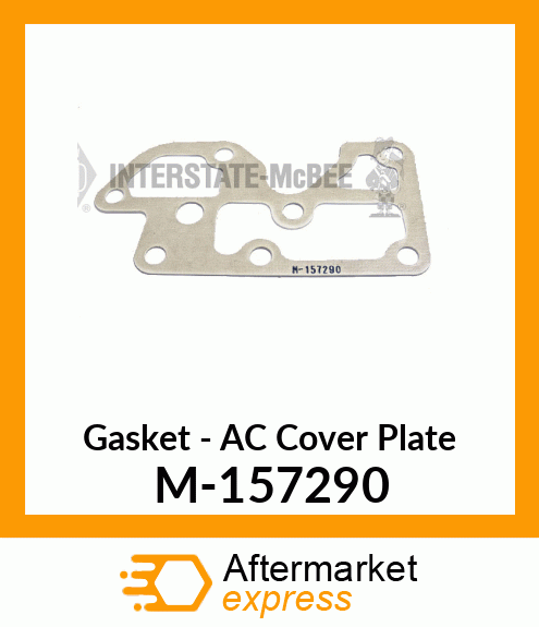 Gasket - AC Cover Plate M-157290