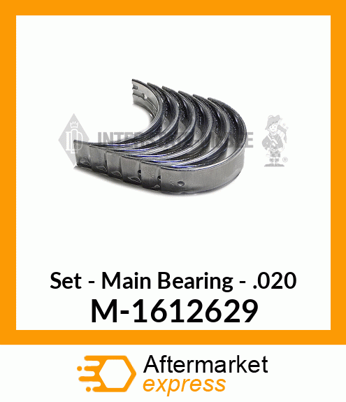 Set - Main Bearing - .020 M-1612629