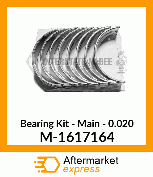 Set - Main Bearing - .020 M-1617164