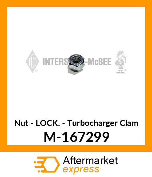 Nut - Lock - Turbo Clamp M-167299