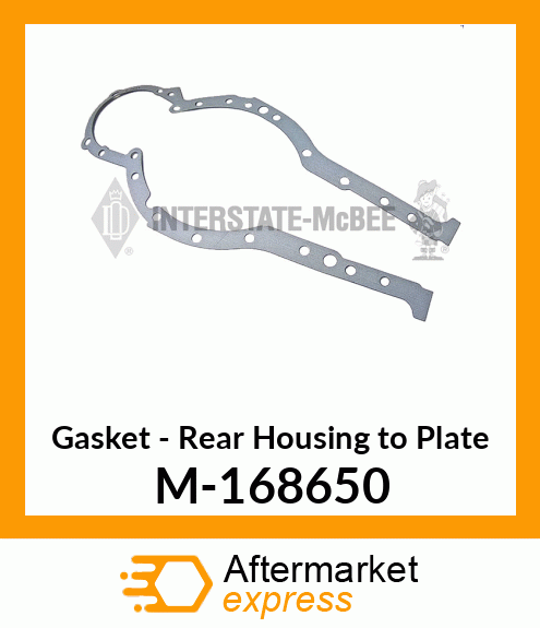 Gasket - Rr Housing To Plate M-168650