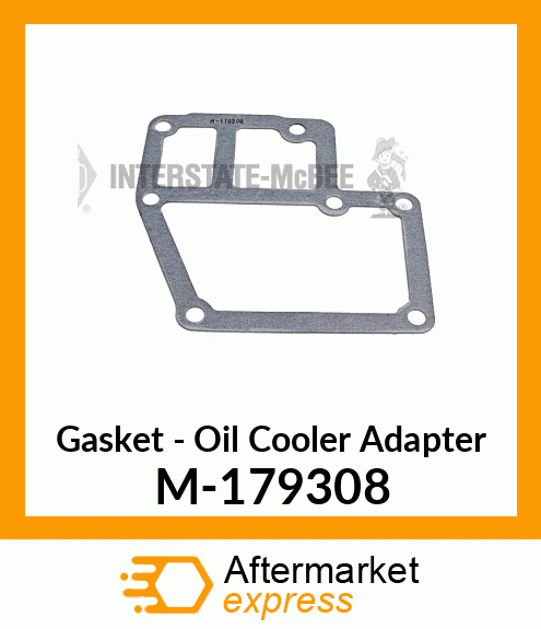 Gasket - Oil Cooler Adapter M-179308