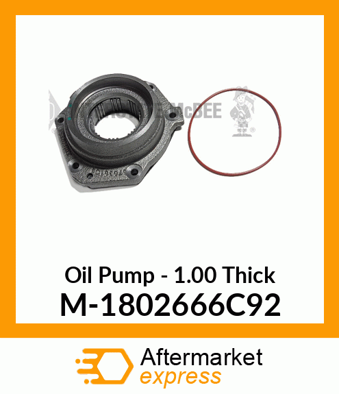 Pump - Oil 1.00 Wide M-1802666C92