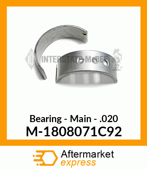 Bearing - Main 020 (Pair) M-1808071C92