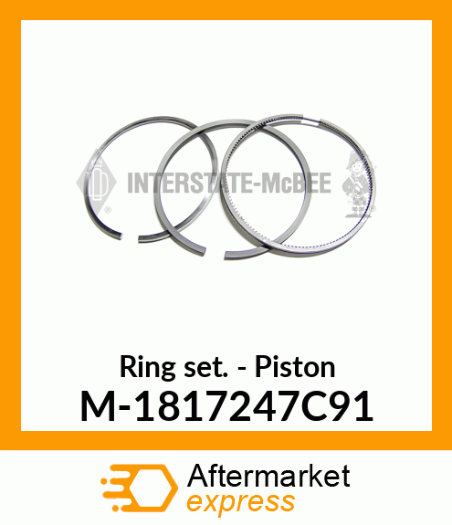 Ring Set - Piston M-1817247C91