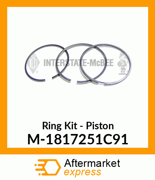 Ring Set - Piston M-1817251C91