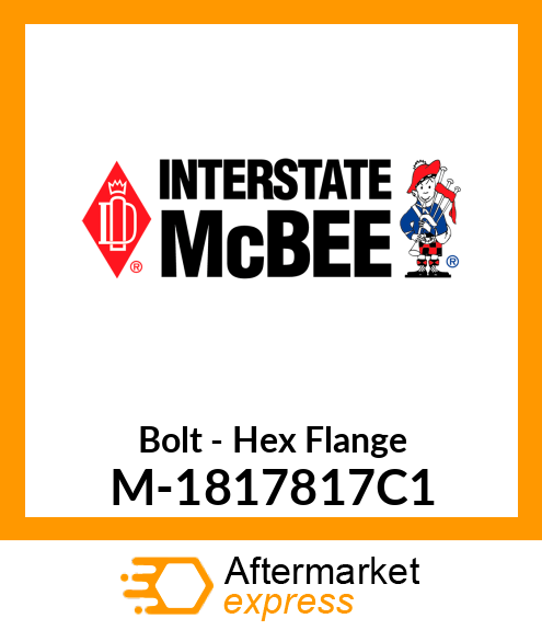 Bolt - Hex Flange M-1817817C1