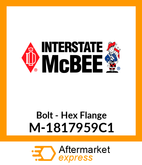 Bolt - Hex Flange M-1817959C1