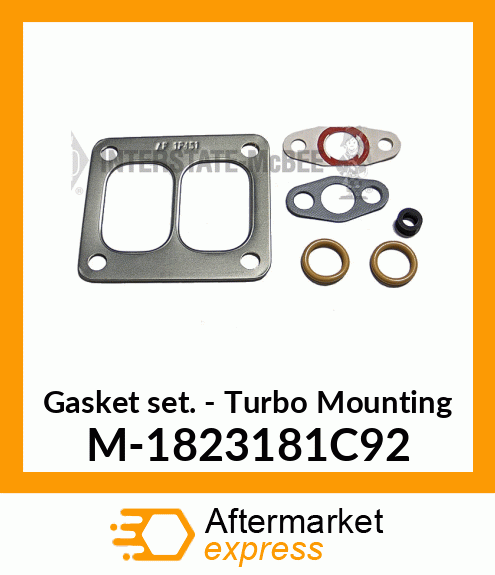 Gasket Set - Turbo Mounting M-1823181C92