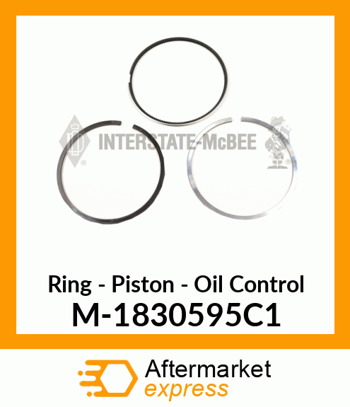 Ring - Piston - Oil Control M-1830595C1