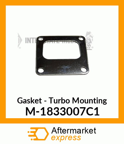 Gasket - Turbo Mounting M-1833007C1