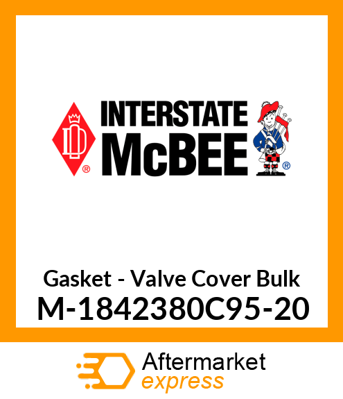 Gasket - Valve Cover Bulk M-1842380C95-20