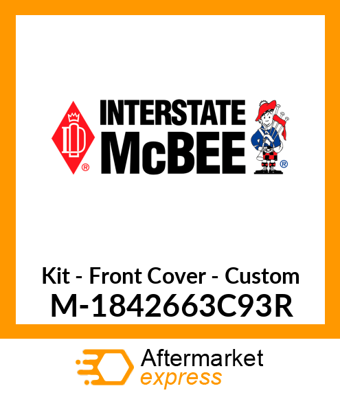 Kit - Front Cover - Custom M-1842663C93R