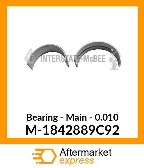 Bearing - Main - 010 M-1842889C92