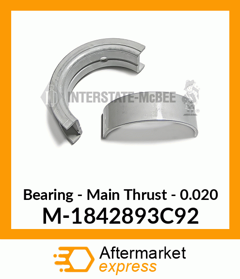 Bearing - Main Thrust - 020 M-1842893C92