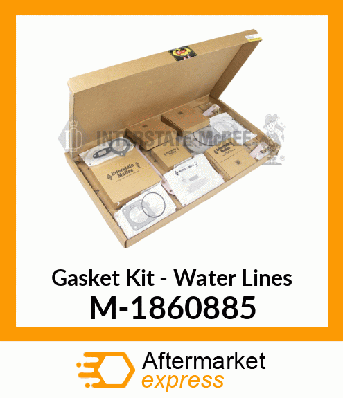 Gasket Set - Water Lines M-1860885