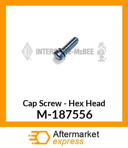 Cap Screw - Hex Head M-187556