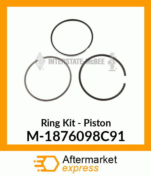 Ring Set - Piston M-1876098C91