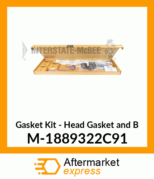 Gasket Kit-Head Gasket & Bolts M-1889322C91