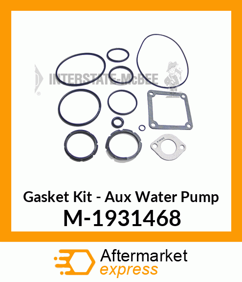 Gasket Set - Aux Water Pump M-1931468