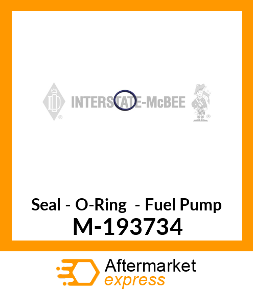 Seal - O-Ring - Fuel Pump M-193734