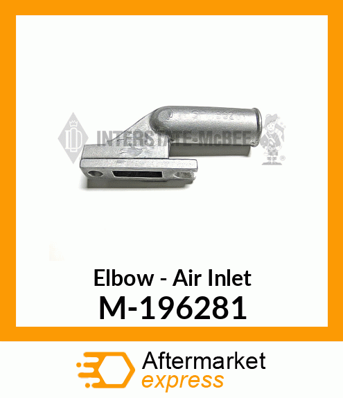 Elbow - Air - Inlet M-196281