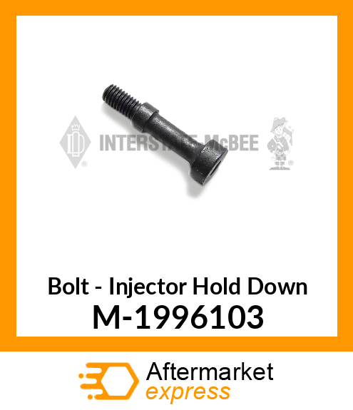 Bolt - Injector Hold Down M-1996103