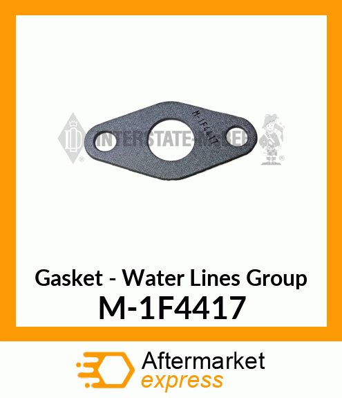 Gasket - Lines Group - Water M-1F4417