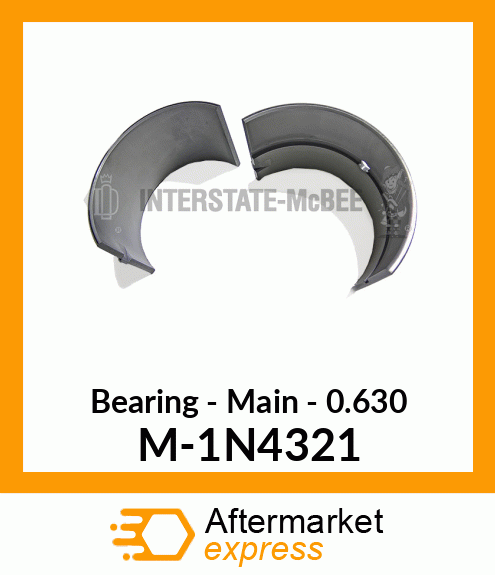 Bearing - Main - .63mm M-1N4321