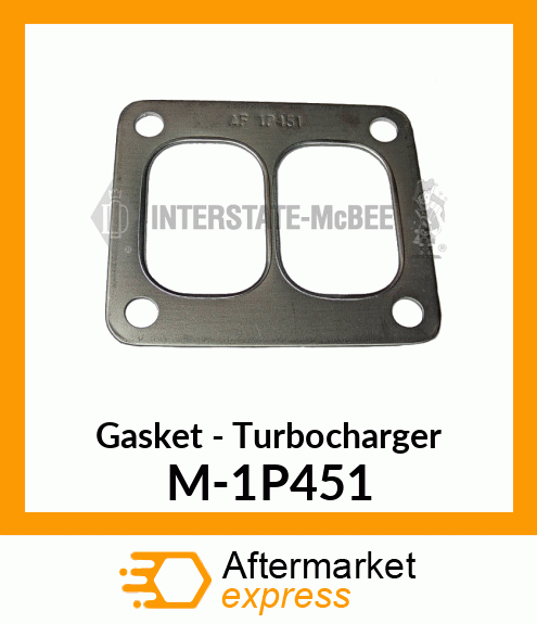 Gasket - Turbocharger M-1P451