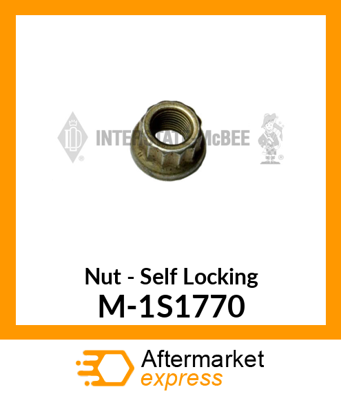 Nut - Self Locking M-1S1770