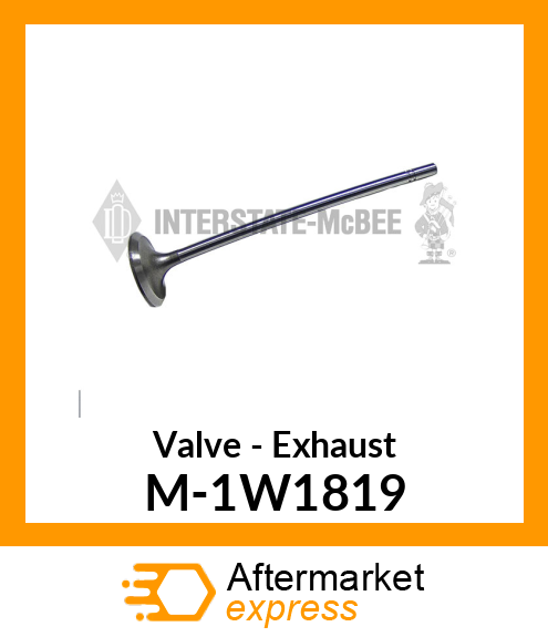 Valve - Exhaust M-1W1819