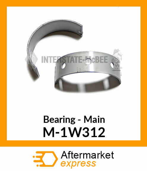 Bearing - Main M-1W312