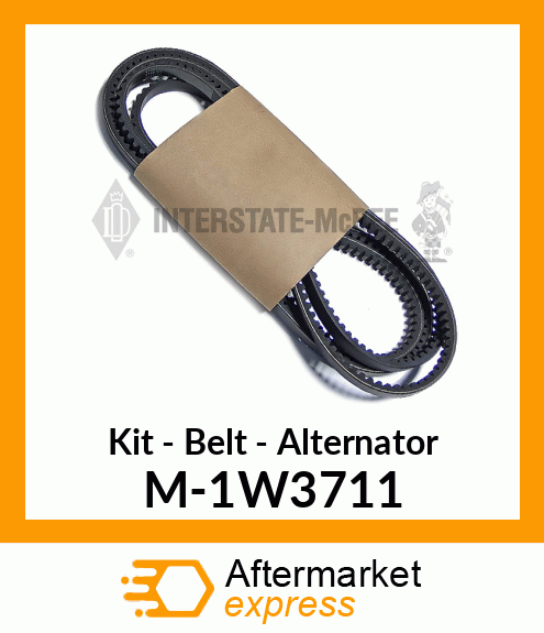 Set - Belt - Alternator M-1W3711