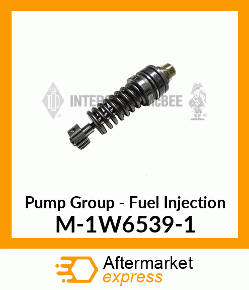 Pump Group - Fuel Injection M-1W6539-1